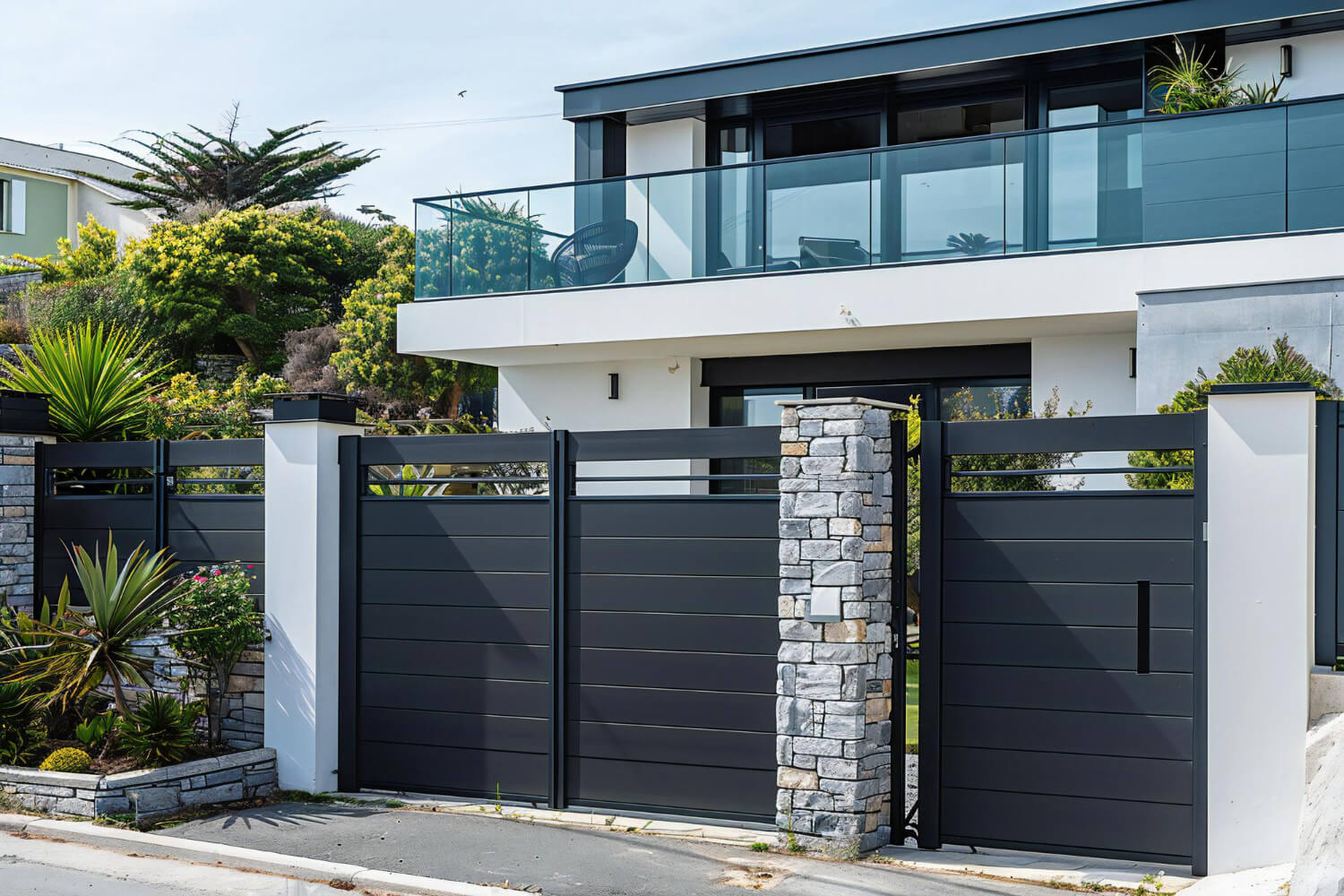Automated Steel Gate 1