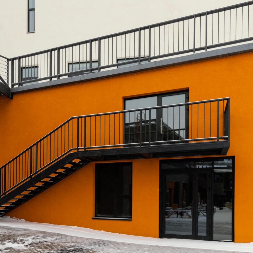 steel railings house design