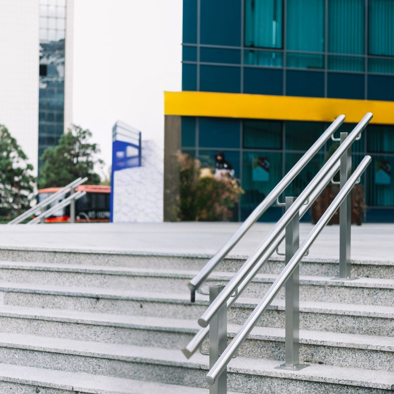 Exterior aluminum Railings