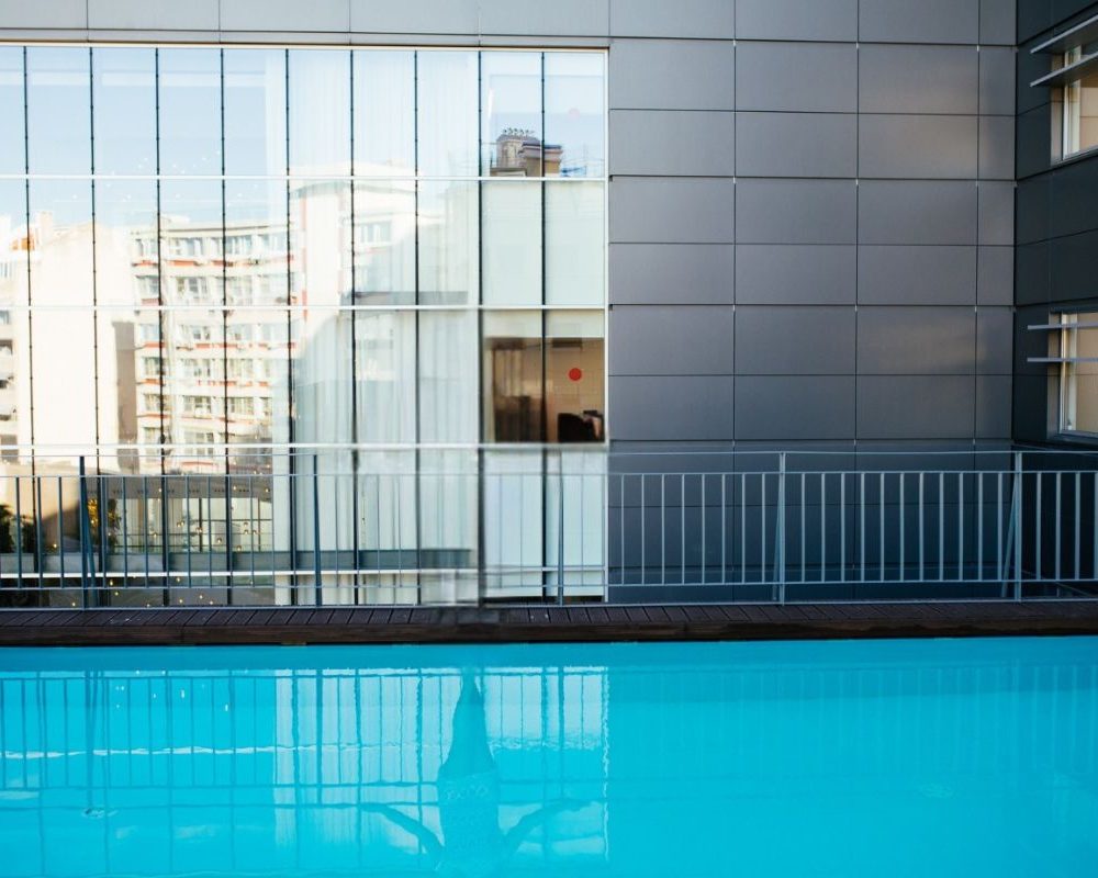 Pool Railings indoor 2